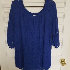 Royal Blue top XL